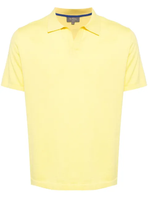N.Peal fine-knit polo shirt