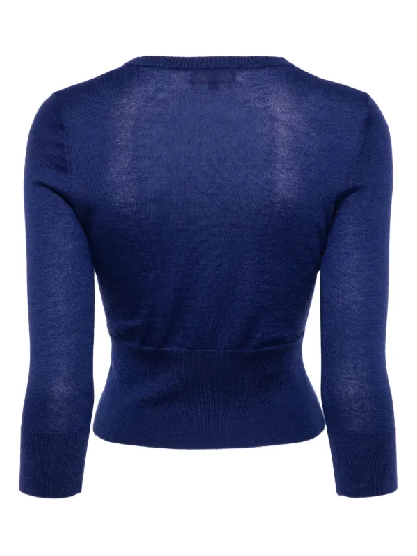 Superfine Cashmere Jumper Blue FARFETCH PH
