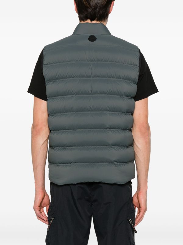 Moncler Classic Padded Gilet Red, $424, farfetch.com