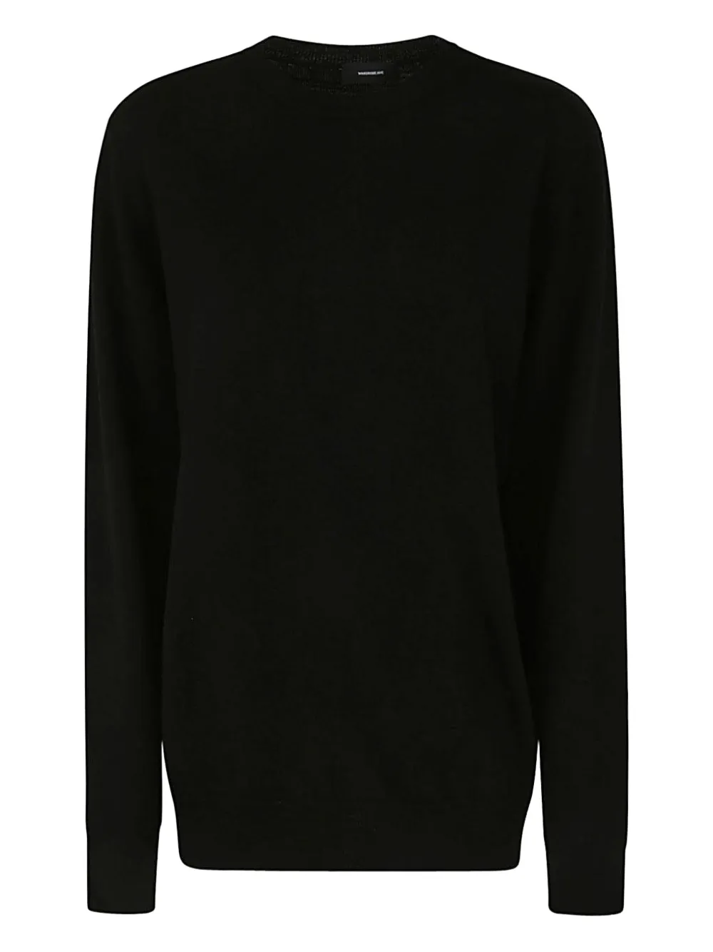 WARDROBE.NYC crew-neck wool sweater | Black | Image 1