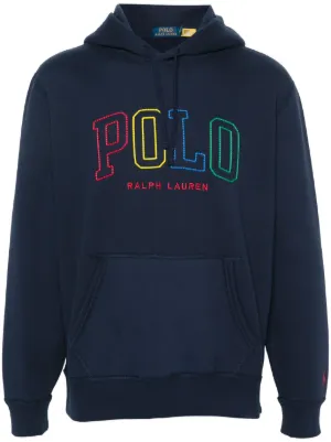 Polo Ralph Lauren ロゴ パーカー | ブルー | FARFETCH JP