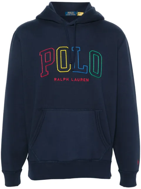 Polo Ralph Lauren hoodie con logo bordado