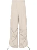 BARROW panelled cotton wide-leg trousers - Neutrals