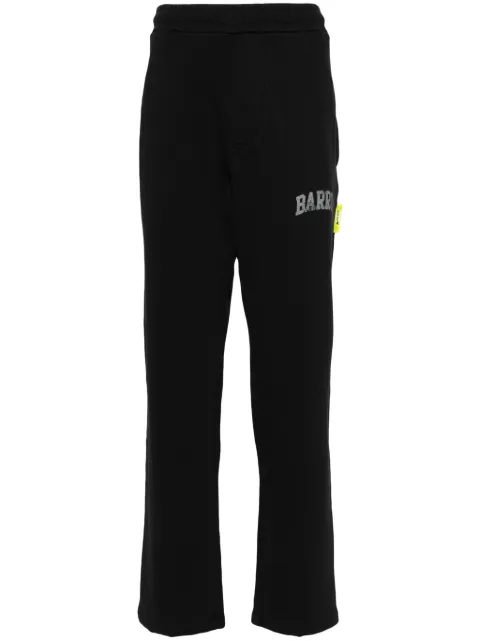 BARROW logo-print cotton track pants