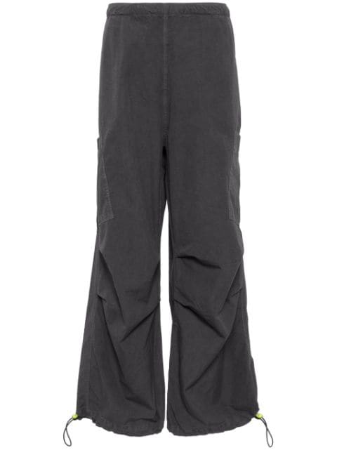 BARROW panelled cotton wide-leg trousers