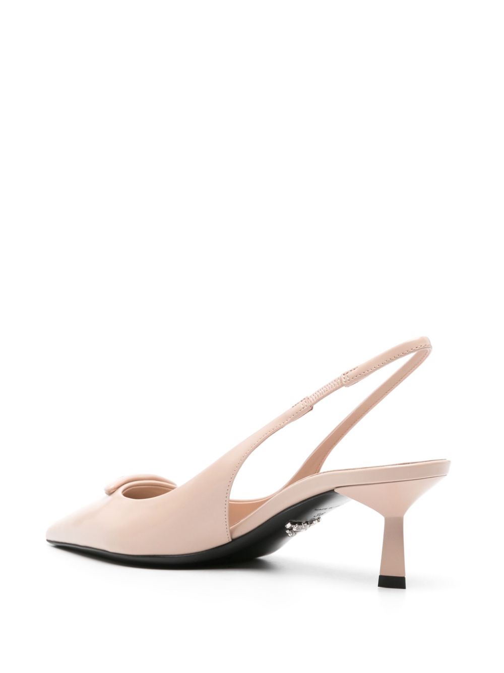 Prada 75 mm slingback pumps Beige