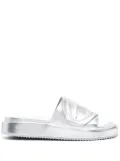 Diesel Sa-Slide D Oval slides - Silver