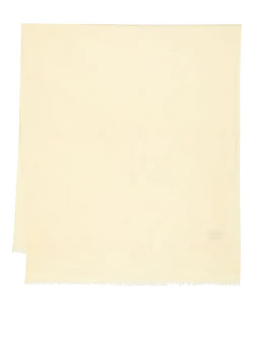 Écharpe en cachemire à franges - N.Peal - Modalova