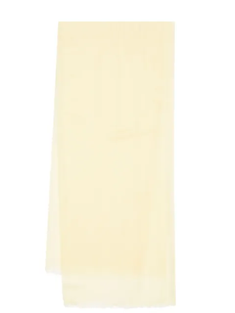 N.Peal frayed pashmina shawl