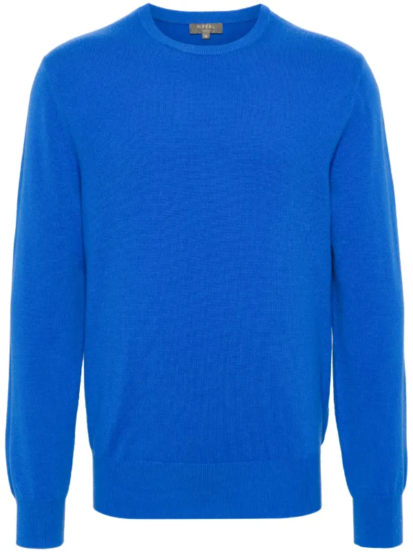 Oxford organic-cashmere Jumper Blue FARFETCH JO