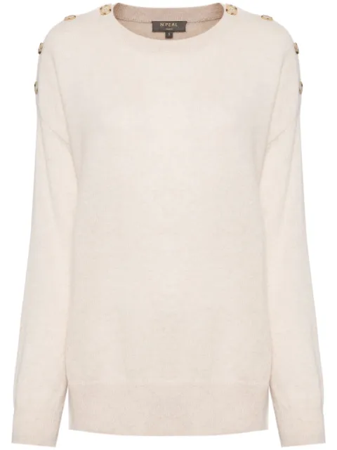 N.Peal organic-cashmere jumper