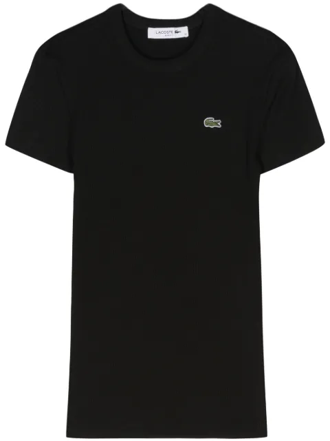 Lacoste appliqué-logo cotton T-shirt