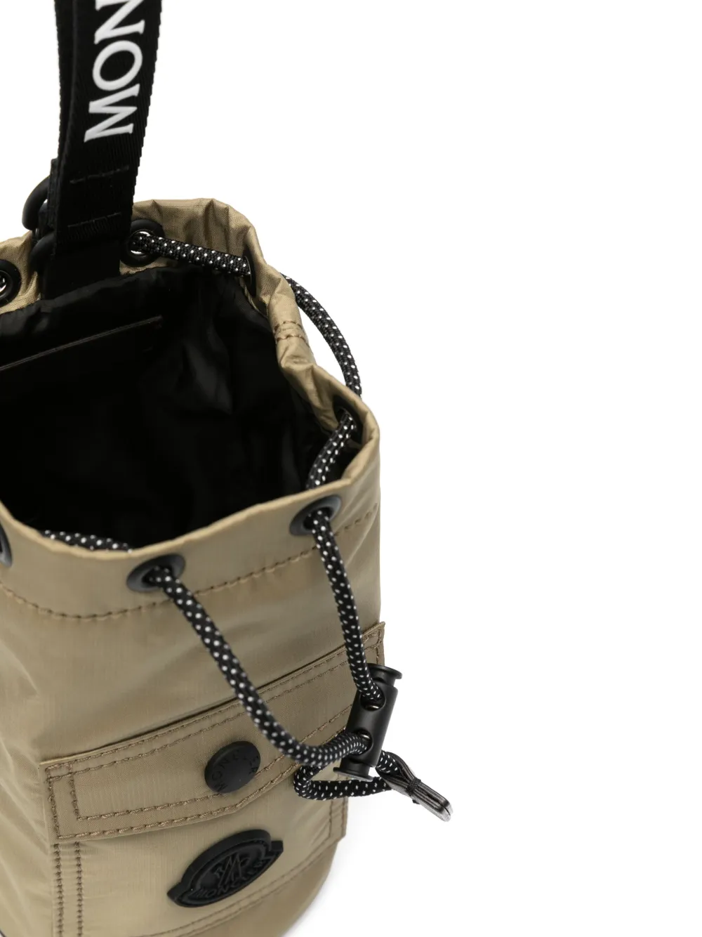 Moncler Vissershoed met logopatch Beige