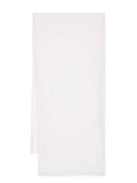 N.Peal frayed pashmina shawl