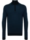 N.Peal Regent Birdseye FG jumper - Blue