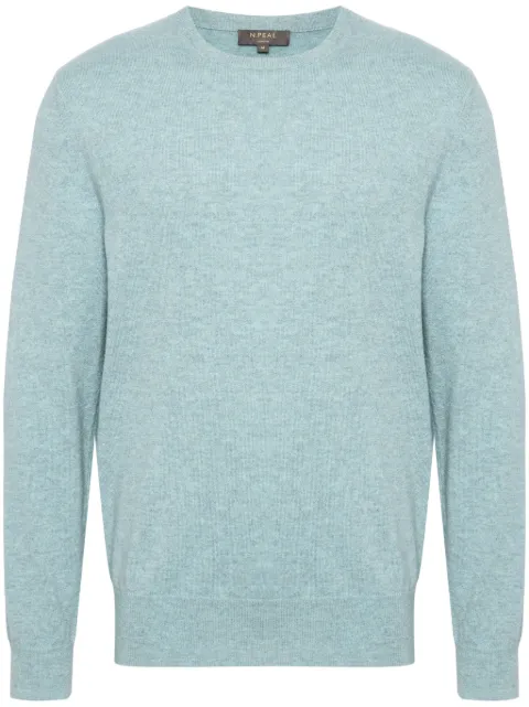 N.Peal Oxford organic-cotton jumper