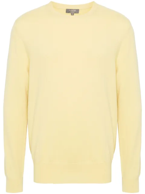 N.Peal Oxford organic-cashmere jumper