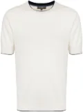 N.Peal Newquay fine-knit T-shirt - Neutrals