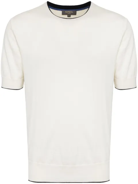 N.Peal Newquay fine-knit T-shirt