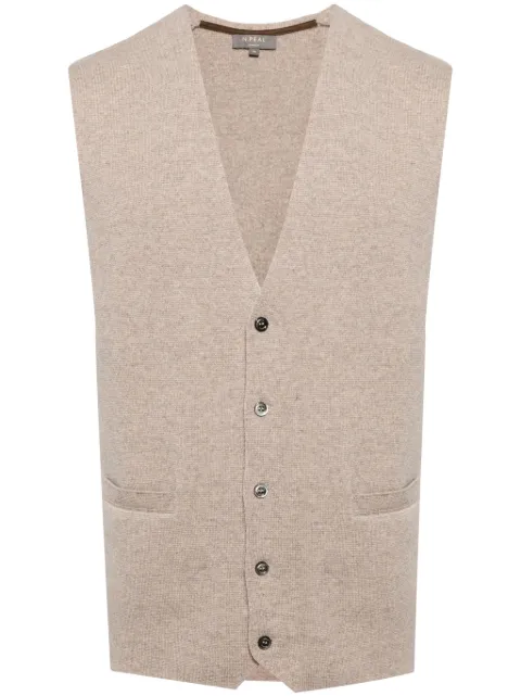 N.Peal Chelsea organic cashmere waistcoat