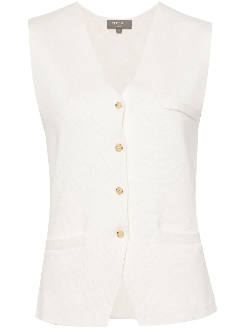 Mila cotton-blend waistcoat
