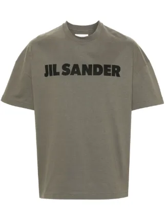 JIL SANDER 半袖 Tシャツ Jil Sander ロゴ Tシャツ | グリーン | FARFETCH JP