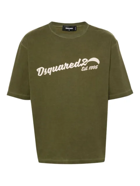 DSQUARED2 logo-embroidered T-shirt