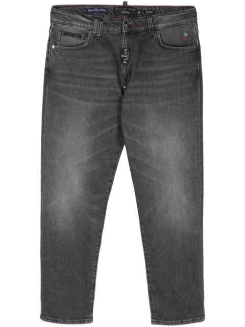 Philipp Plein Detroit Fit mid-rise straight-leg jeans Men