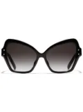 Dolce & Gabbana Kids Generic geometric-frame sunglasses - Black