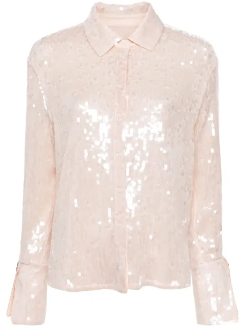 Patrizia Pepe sequined shirt
