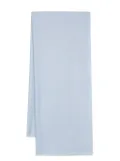 N.Peal frayed pashmina shawl - Blue