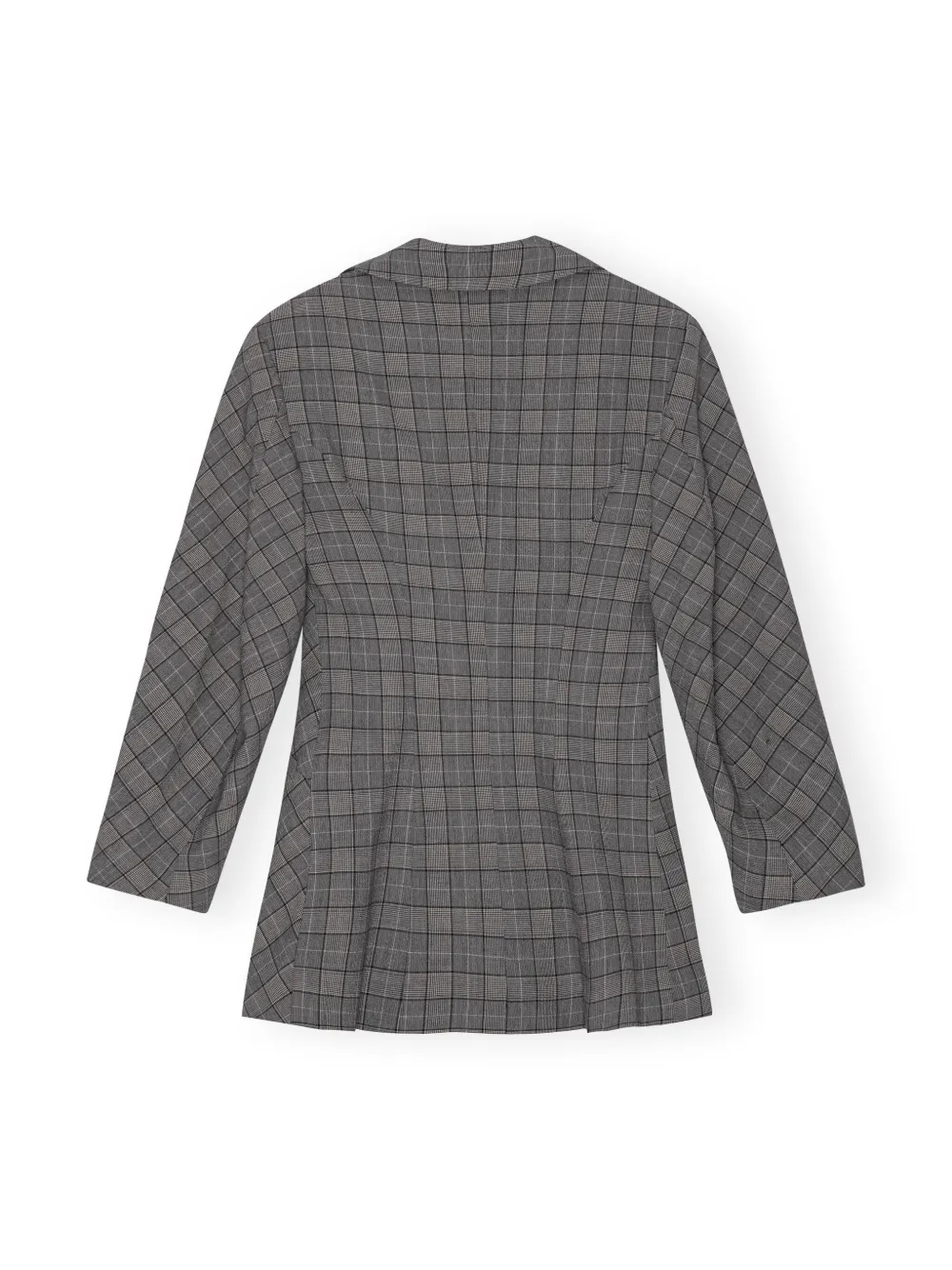 GANNI Blazer Check Mix monopetto a quadri | Image 6