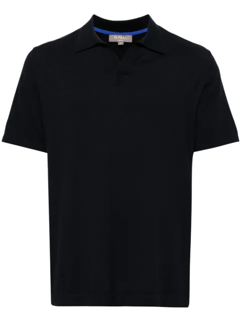 N.Peal fine-knit polo shirt