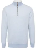 N.Peal Carnaby half-zip sweater - Blue