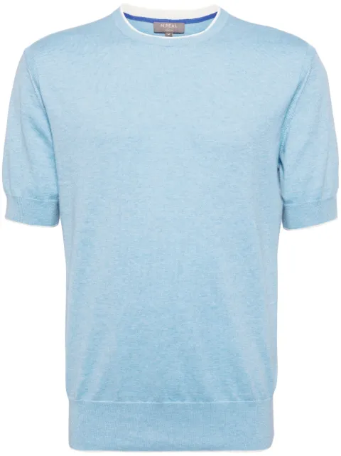 N.Peal Newquay fine-knit T-shirt