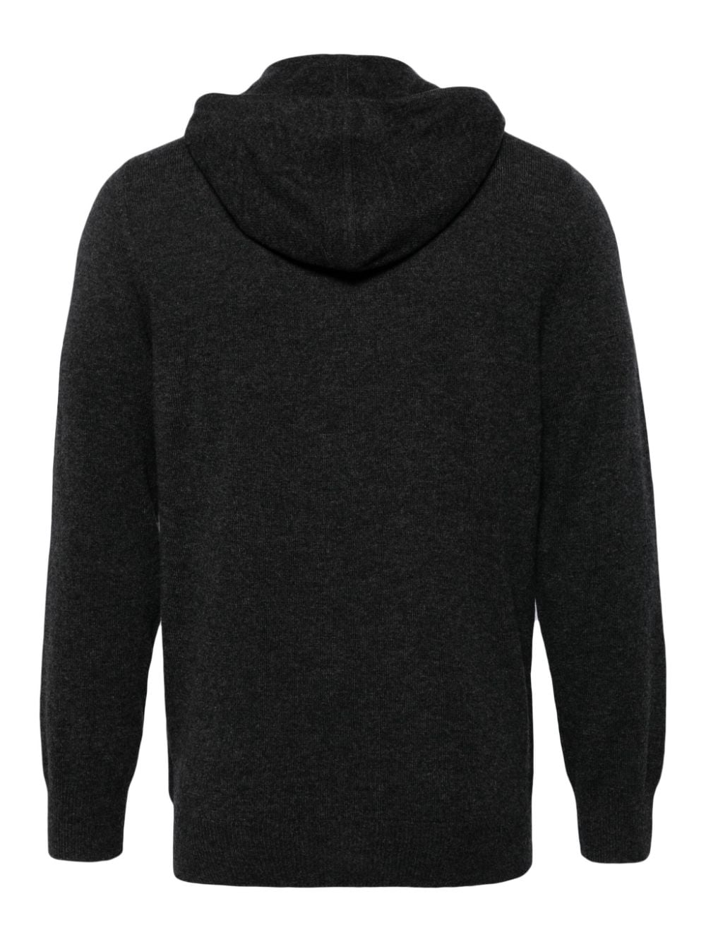 N.Peal Ladbroke hoodie met rits Grijs