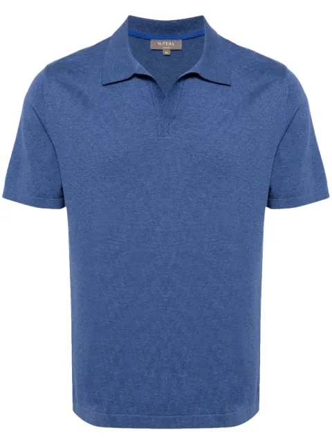 N.Peal fine-knit polo shirt