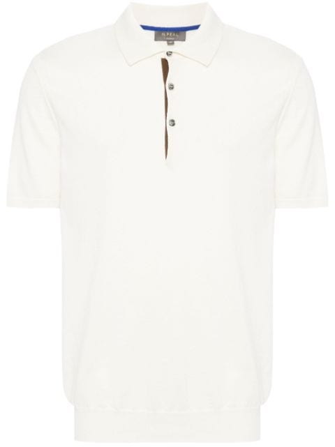 N.Peal Polzeath cotton-cashmere polo shirt