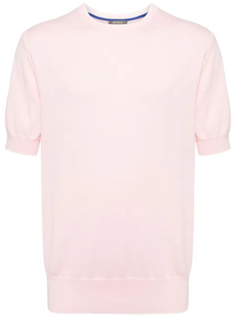 N.Peal Newquay fine-knit T-shirt