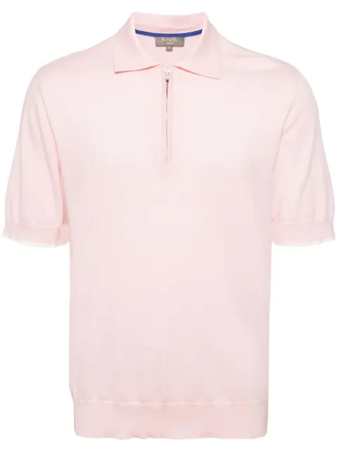 N.Peal fine-knit polo shirt