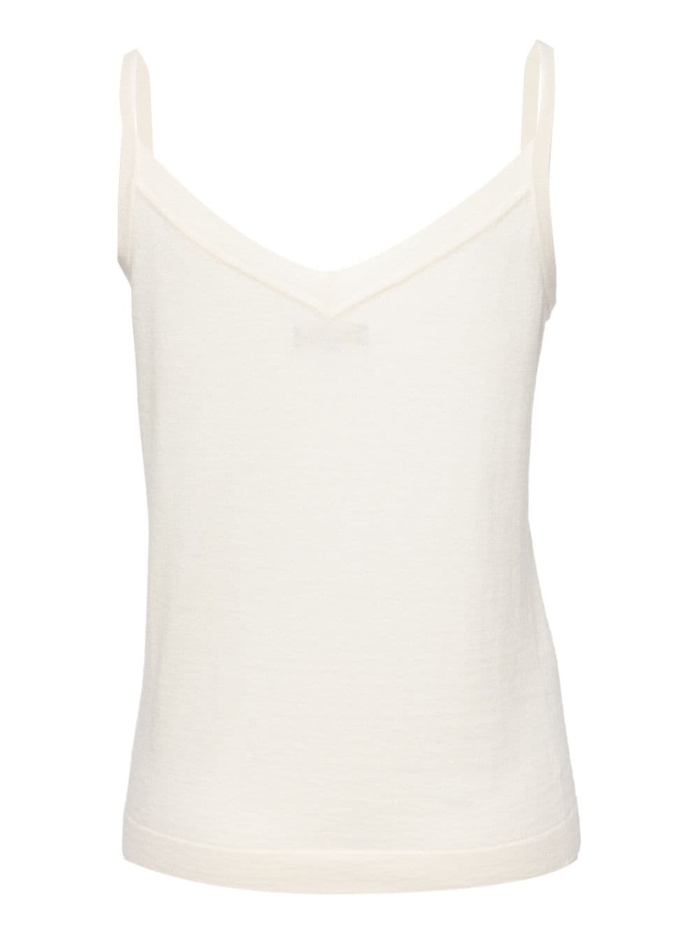 Image 2 of N.Peal fine-knit cami top