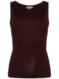 N.Peal scoop-neck tank top - Neutrals