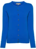 N.Peal Olivia organic-cashmere cardigan - Blue