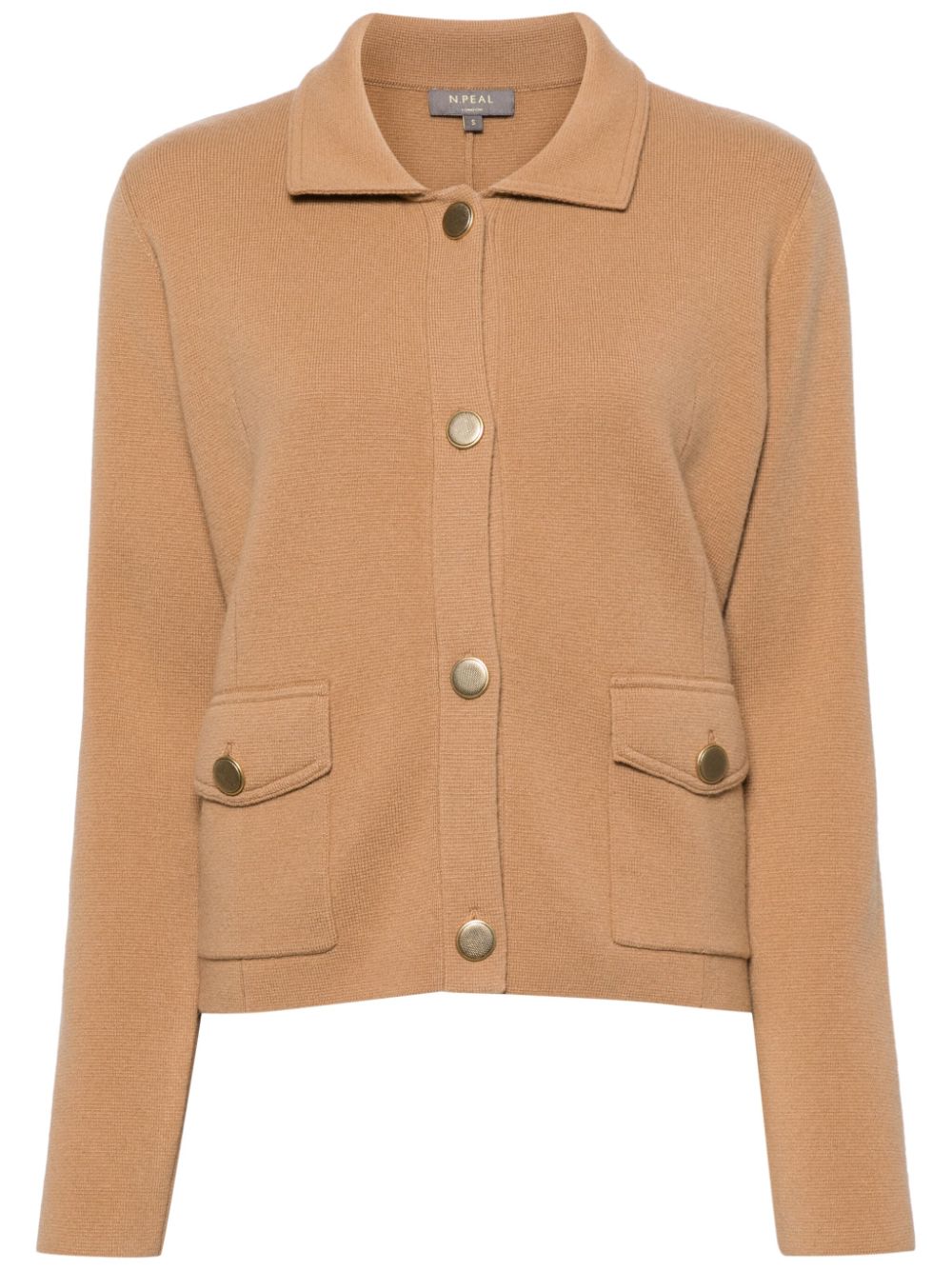 Image 1 of N.Peal Milano cashmere cropped jacket