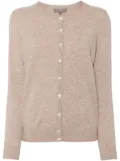 N.Peal Olivia organic-cashmere cardigan - Brown