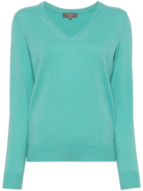 N.Peal V-neck cashmere jumper
