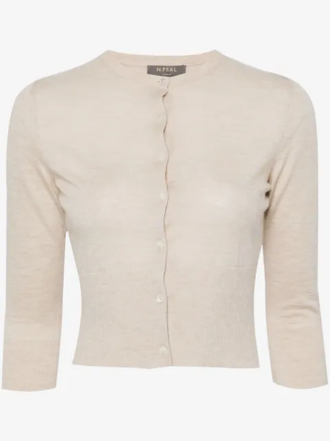 N.Peal Darcie cashmere cardigan