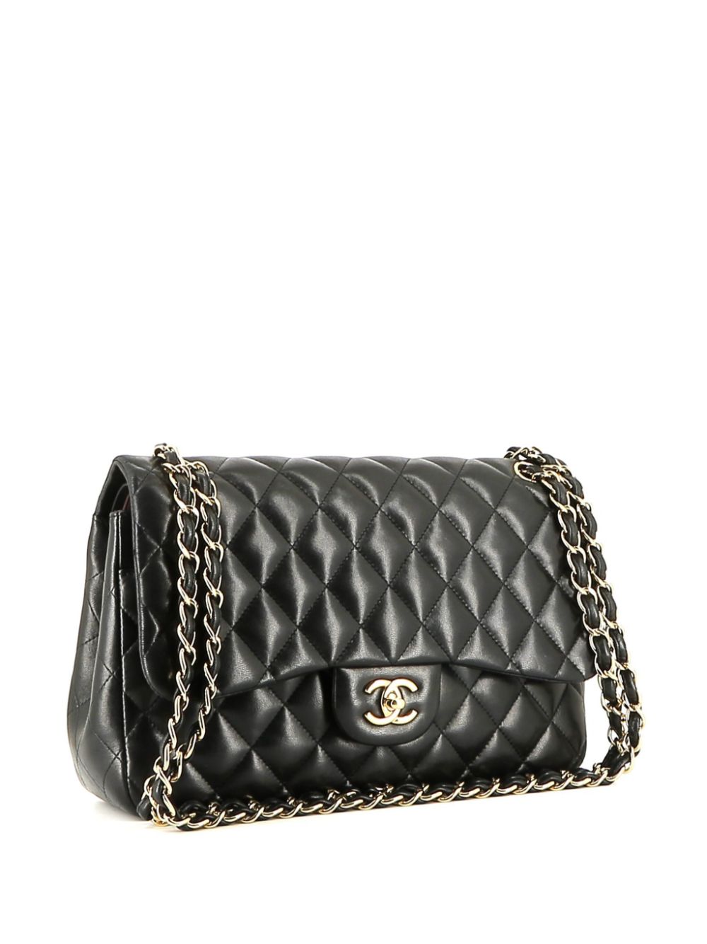 Affordable HOT SALE CHANEL Jumbo Timeless quilted shoulder bag Women