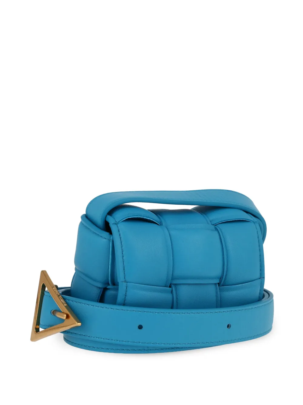 Bottega Veneta Pre Owned Cassette Schultertasche Blau FARFETCH DE