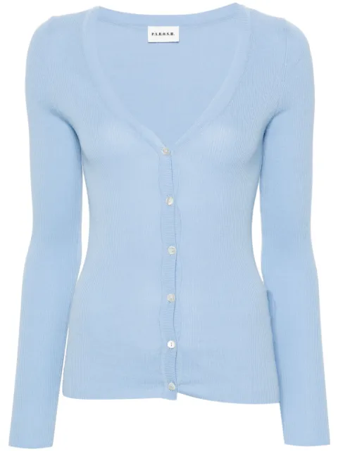 P.A.R.O.S.H. ribbed-knit cardigan